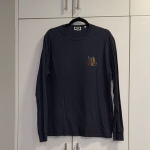 Kith Dark Blue Long Sleeve Tee